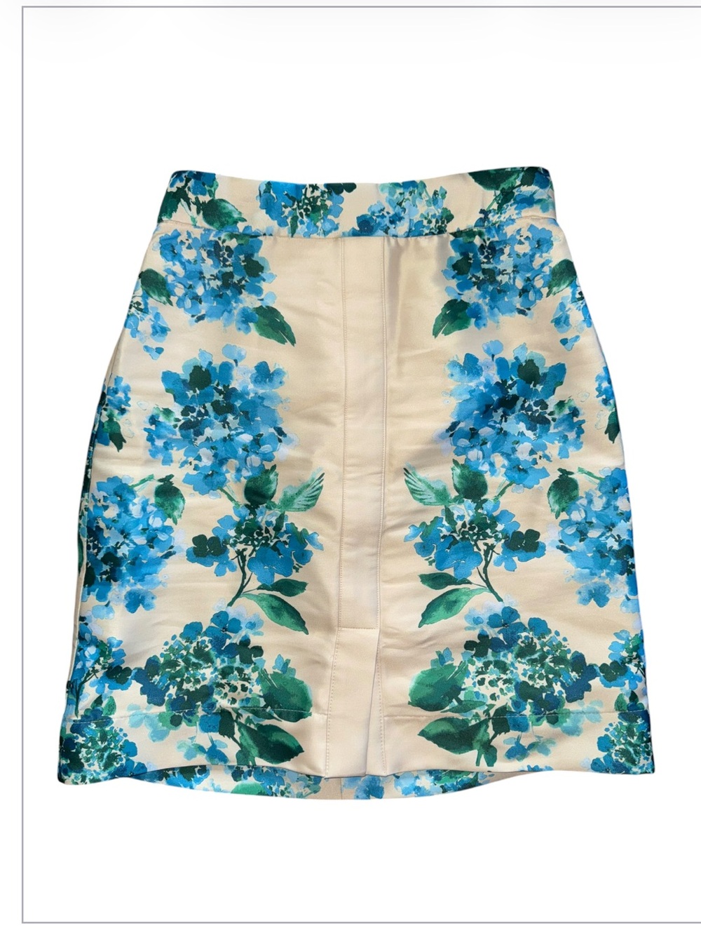 Tuckernuck Hydrangea Floral Matching Set Puff Sleeve Top & Mini Skirt Sz Medium - Picture 10 of 17